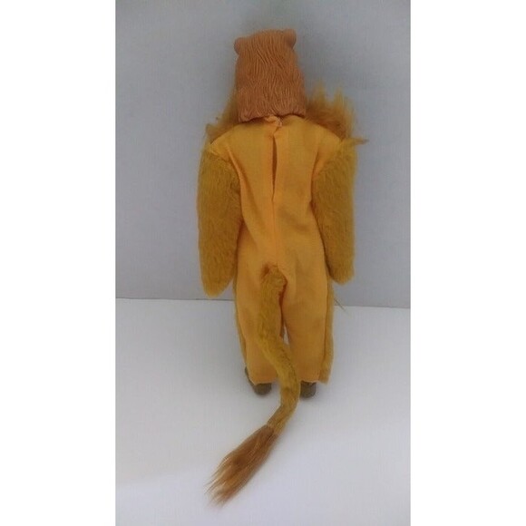 Vintage 1981 Toy Time INC. Wizard of Oz Doll Cowardly Lion Action Figure - Picture 5 of 9